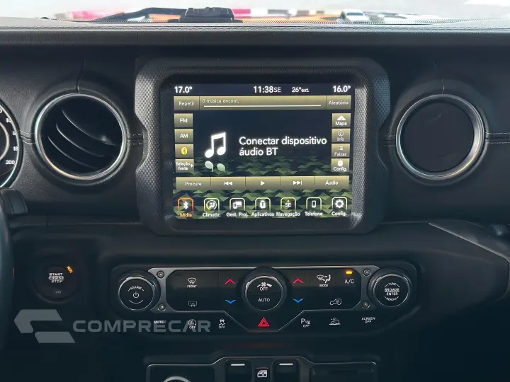 WRANGLER 2.0 TURBO GASOLINA UNLIMITED OVERLAND 4P 4X4 AT8