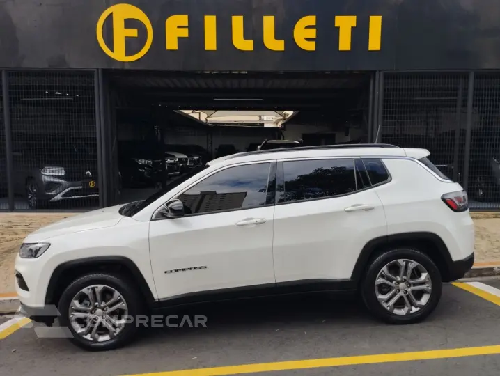 Compass 1.3 16V 4P FLEX LONGITUDE 80 ANOS T270 TURBO AUTOMÁT