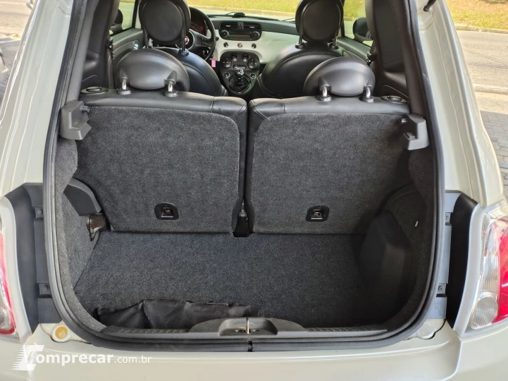 FIAT 500 1.4 SPORT AIR 16V COM TETO SOLAR