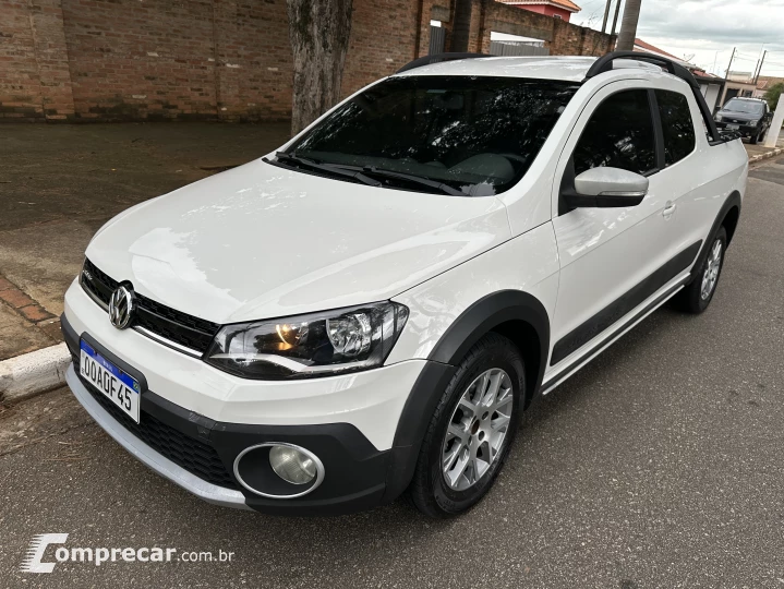 webSeminovos  Volkswagen Saveiro Cross CD 1.6 16V Branco 2014/2015