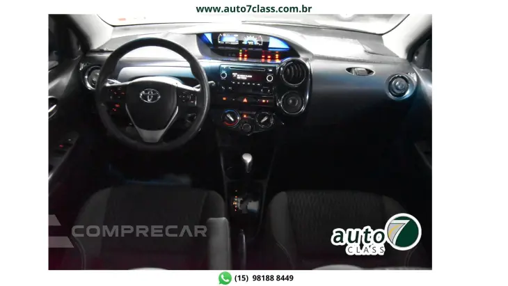 ETIOS SEDAN - 1.5 X PLUS SEDAN 16V 4P AUTOMÁTICO