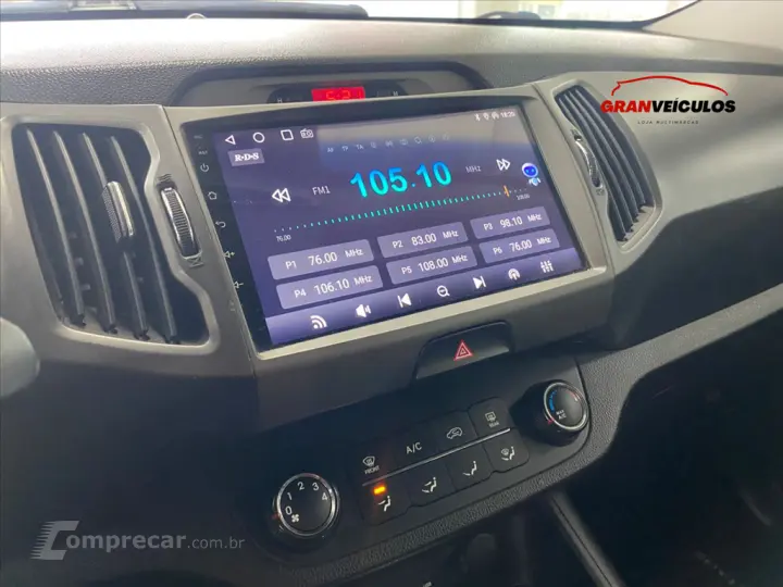 SPORTAGE 2.0 LX 4X2 16V GASOLINA 4P AUTOMÁTICO