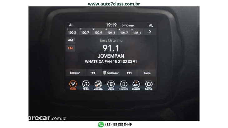 RENEGADE - 1.8 16V LONGITUDE 4P AUTOMÁTICO