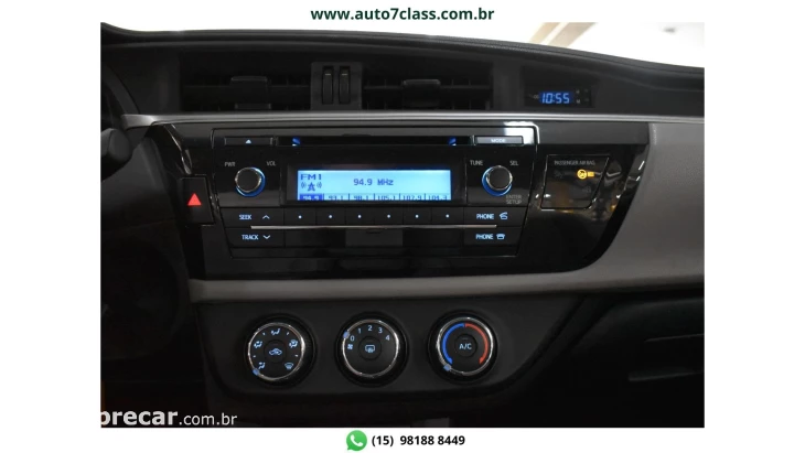 COROLLA - 1.8 GLI 16V 4P AUTOMÁTICO