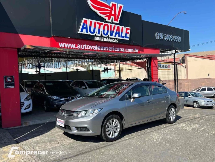 CIVIC 1.8 LXS 16V FLEX 4P AUTOMÁTICO