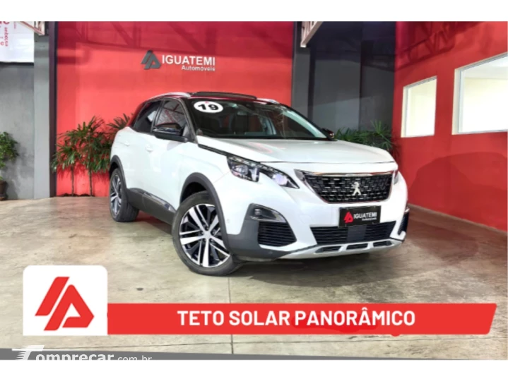 3008 1.6 GRIFFE PACK THP 16V GASOLINA 4P AUTOMÁTICO