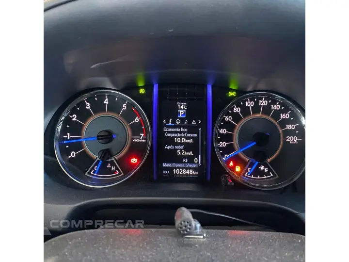 HILUX SW4 2.7 SRV 7 LUGARES 4X2 16V FLEX 4P AUTOMÁTICO