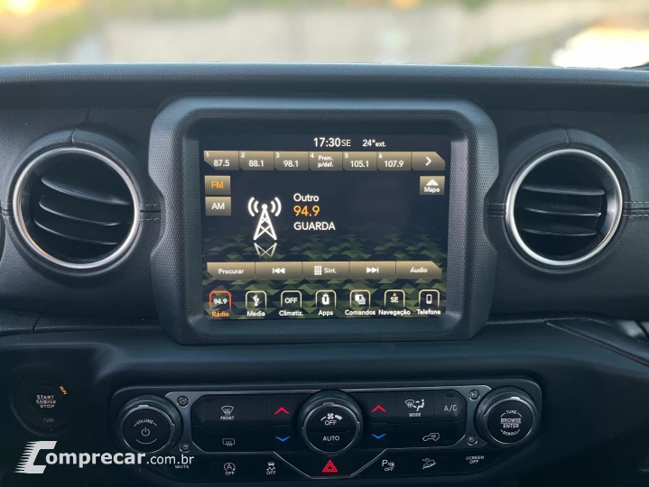 WRANGLER 2.0 TURBO GASOLINA UNLIMITED OVERLAND 4P 4X4 AT8