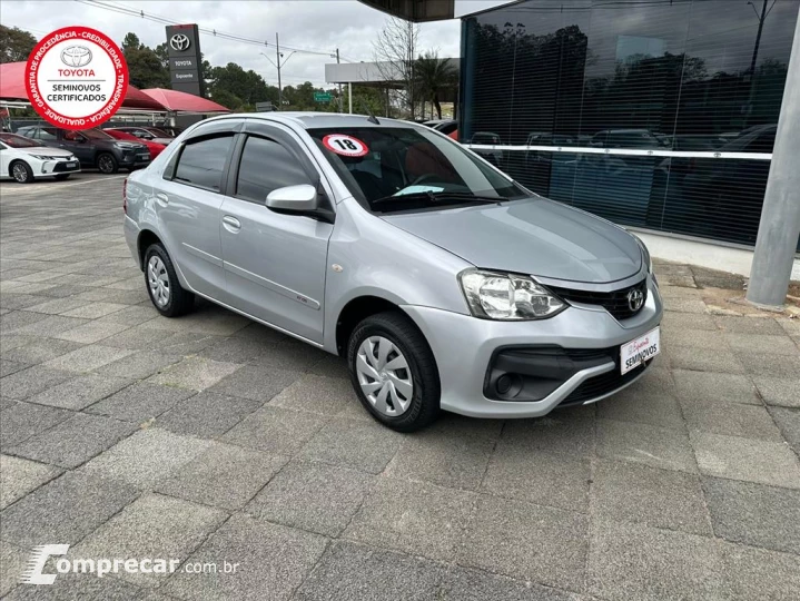 ETIOS 1.5 XS SEDAN 16V FLEX 4P AUTOMÁTICO