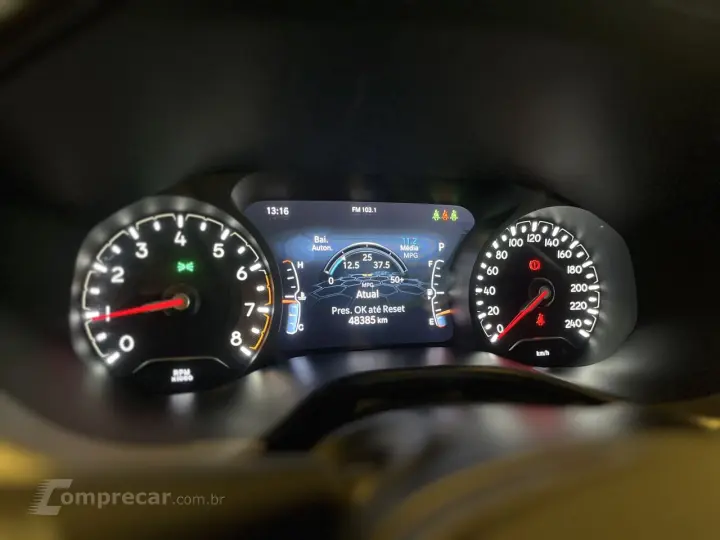 Compass 1.3 16V 4P FLEX LONGITUDE T270 TURBO AUTOMÁTICO