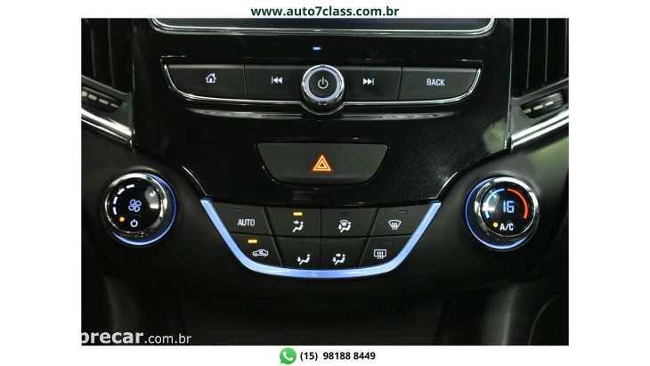 CRUZE SEDAN - 1.4 TURBO LTZ 16V 4P AUTOMÁTICO