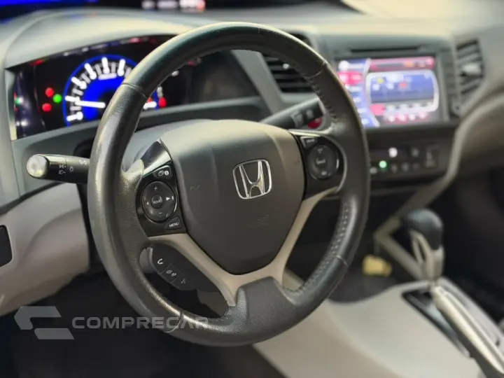 CIVIC 1.8 LXS 16V FLEX 4P AUTOMÁTICO