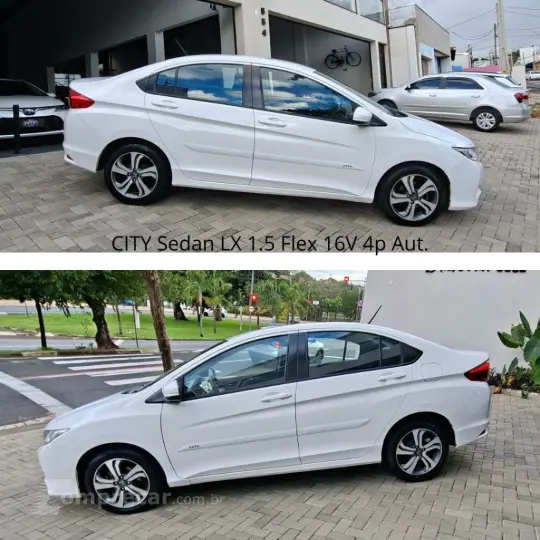 CITY Sedan LX 1.5 Flex 16V 4p Aut.