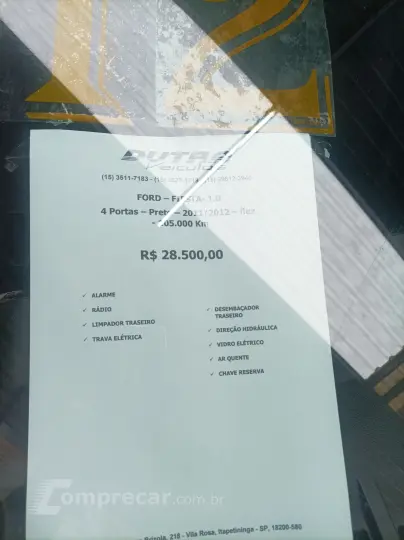 FIESTA 1.0 MPI Class Hatch 8V