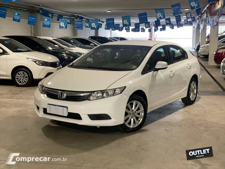CIVIC 1.8 LXS 16V FLEX 4P AUTOMÁTICO
