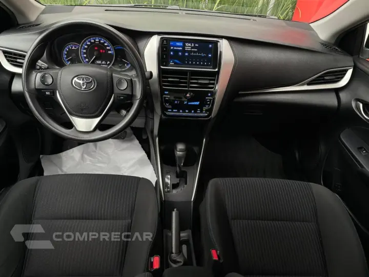 YARIS 1.5 16V FLEX SEDAN XL PLUS CONNECT MULTIDRIVE