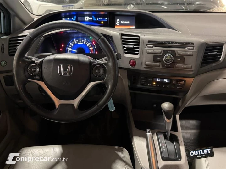 CIVIC 2.0 LXR 16V FLEX 4P AUTOMÁTICO