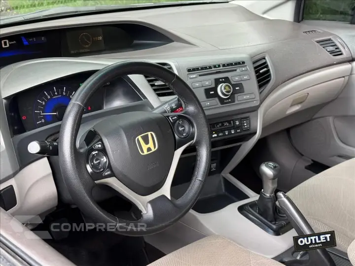 CIVIC 1.8 LXS 16V FLEX 4P MANUAL