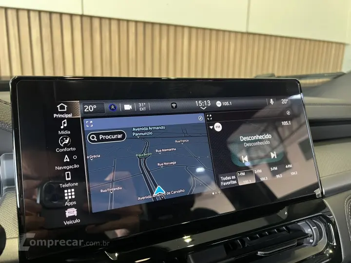 RAMPAGE 2.0 HURRICANE 4 TURBO GASOLINA LARAMIE 4X4 AUTOMÁTIC