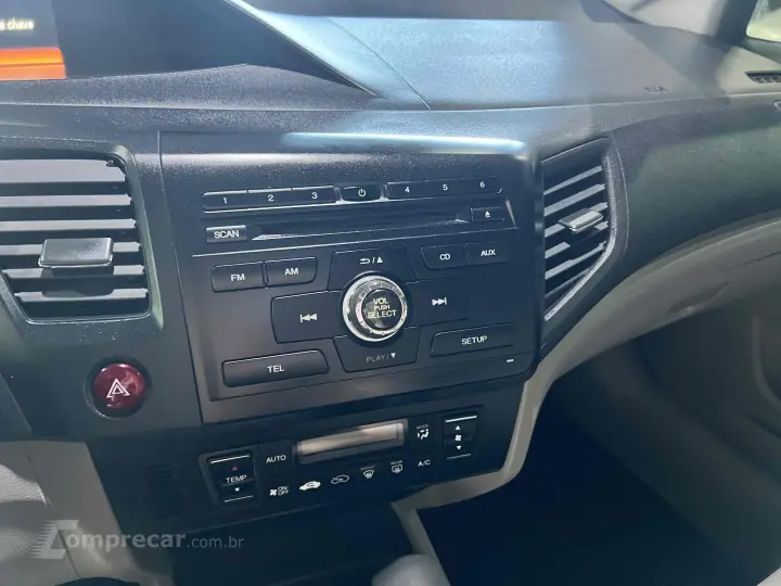 CIVIC 2.0 LXR 16V FLEX 4P AUTOMÁTICO