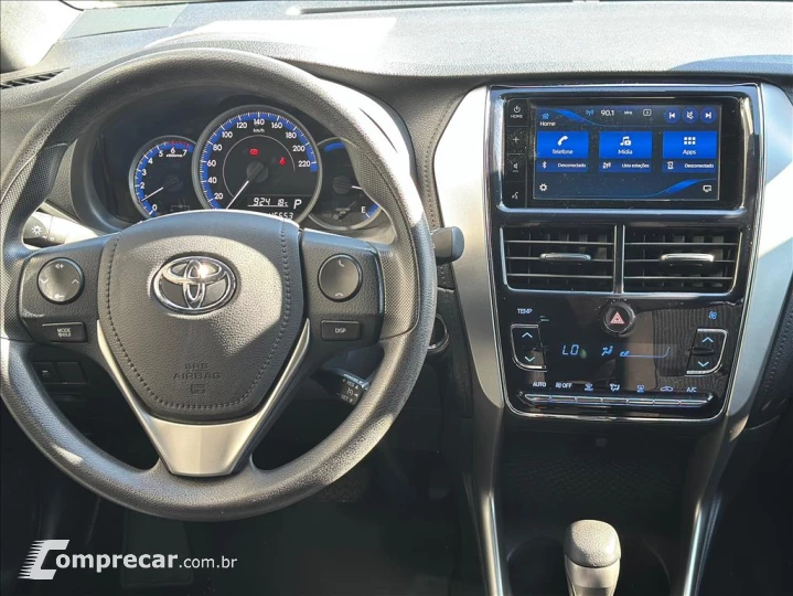 YARIS 1.5 16V FLEX XL PLUS CONNECT MULTIDRIVE