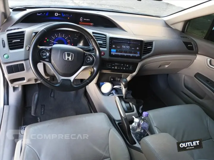 CIVIC 1.8 LXS 16V FLEX 4P AUTOMÁTICO