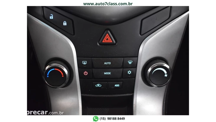 CRUZE SEDAN - 1.8 LT 16V 4P AUTOMÁTICO