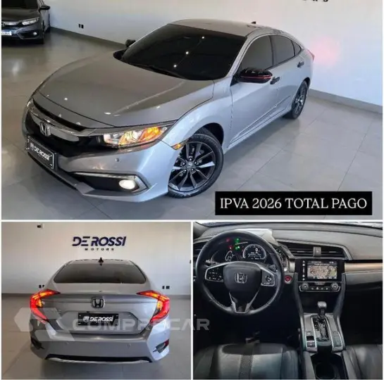 CIVIC SEDAN EXL 2.0 FLEX 16V AUT 4P