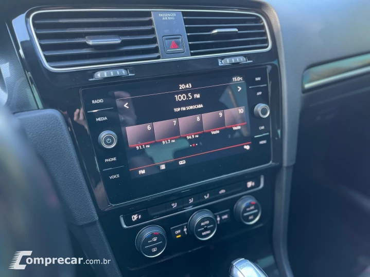 GOLF 2.0 TSI GTI 16V TURBO GASOLINA 4P AUTOMÁTICO