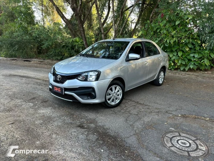 ETIOS 1.5 X PLUS SEDAN 16V FLEX 4P AUTOMÁTICO
