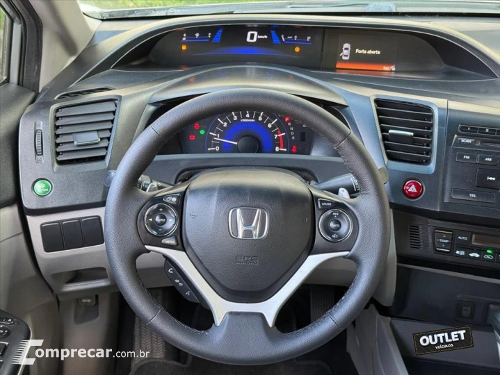 CIVIC 2.0 LXR 16V FLEX 4P AUTOMÁTICO