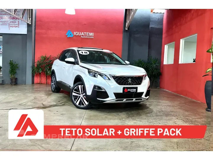 3008 1.6 GRIFFE THP 16V GASOLINA 4P AUTOMÁTICO