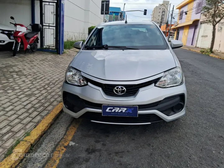 Etios Sedan 1.5 16V 4P FLEX X AUTOMÁTICO
