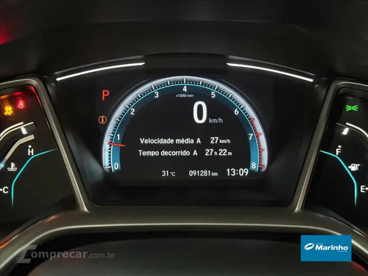 CIVIC 1.5 16V TURBO GASOLINA TOURING 4P CVT