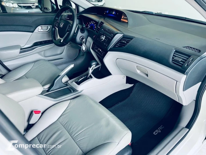 CIVIC 2.0 LXR 16V FLEX 4P AUTOMÁTICO