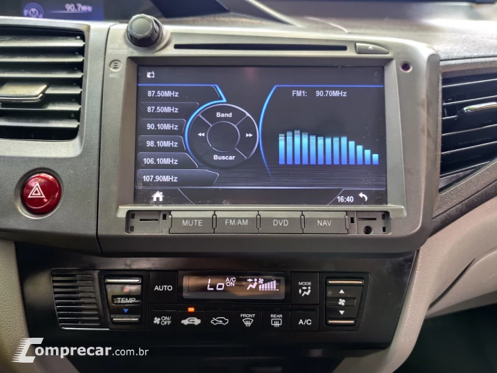 CIVIC 1.8 LXL 16V FLEX 4P AUTOMÁTICO