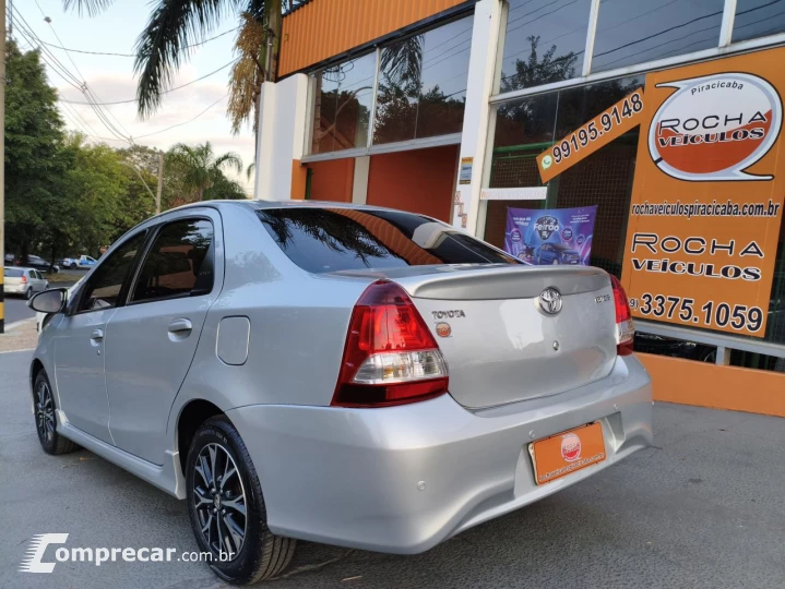 Etios Sedan 1.5 16V 4P FLEX PLATINUM AUTOMÁTICO