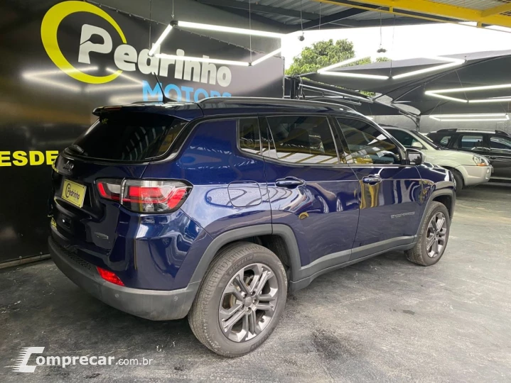 Compass 1.3 16V 4P FLEX LONGITUDE 80 ANOS T270 TURBO AUTOMÁT