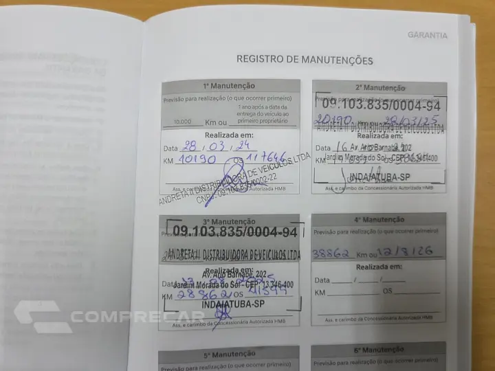 Creta 1.0 12V 4P FLEX TGDI TURBO LIMITED AUTOMÁTICO