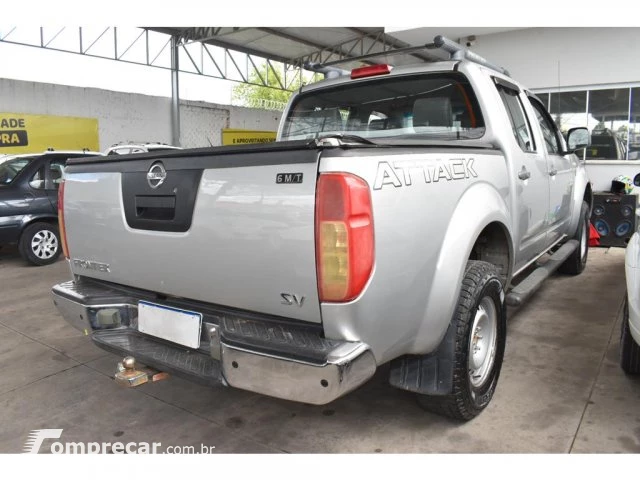 FRONTIER - 2.5 SV ATTACK 10 ANOS 4X4 CD TURBO ELETRONIC 4P M