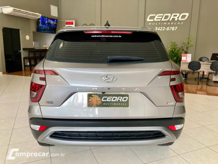 Creta 1.0 12V 4P FLEX TGDI TURBO PLATINUM AUTOMÁTICO