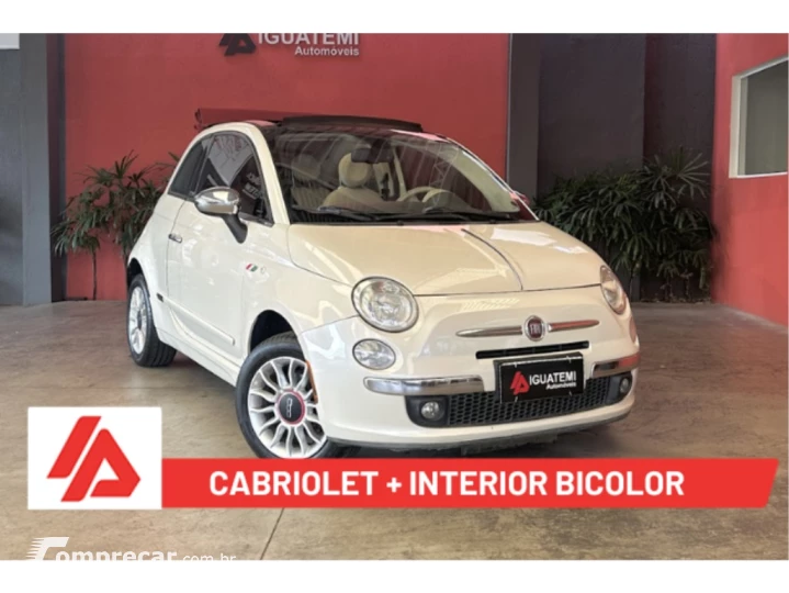 500 1.4 CABRIO 16V FLEX 2P AUTOMÁTICO