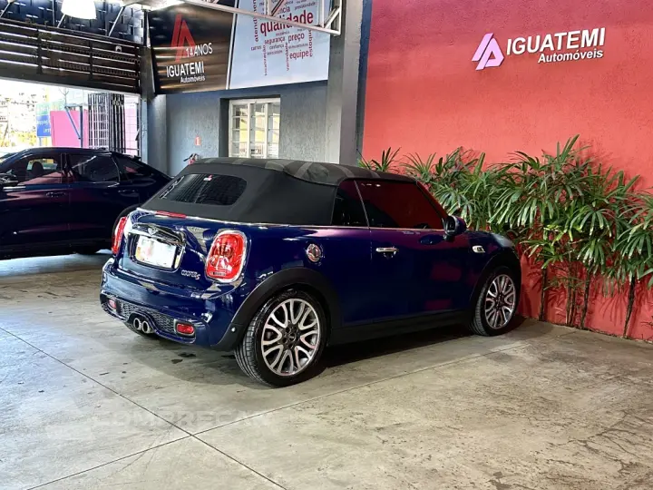 COOPER 2.0 S CABRIO 16V TURBO GASOLINA 2P AUTOMÁTICO