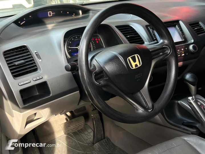 CIVIC 1.8 LXS 16V FLEX 4P AUTOMÁTICO