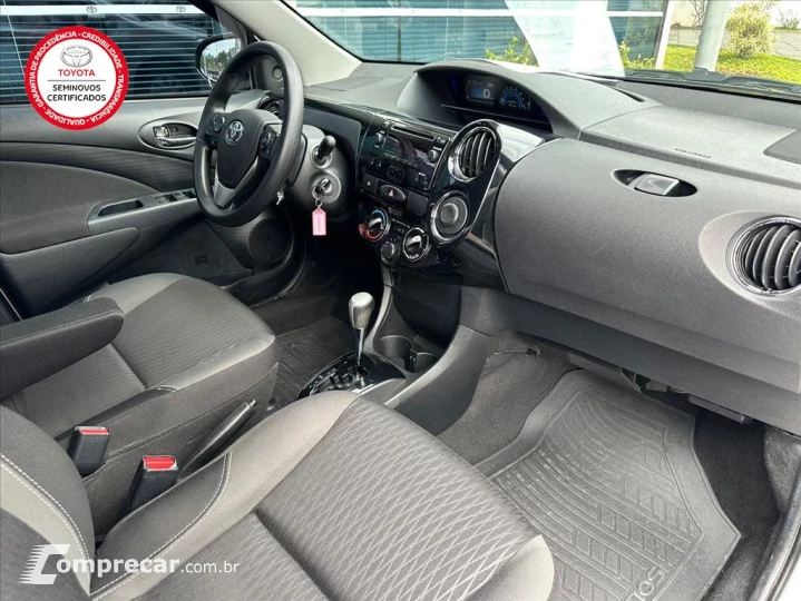 ETIOS 1.5 XS SEDAN 16V FLEX 4P AUTOMÁTICO
