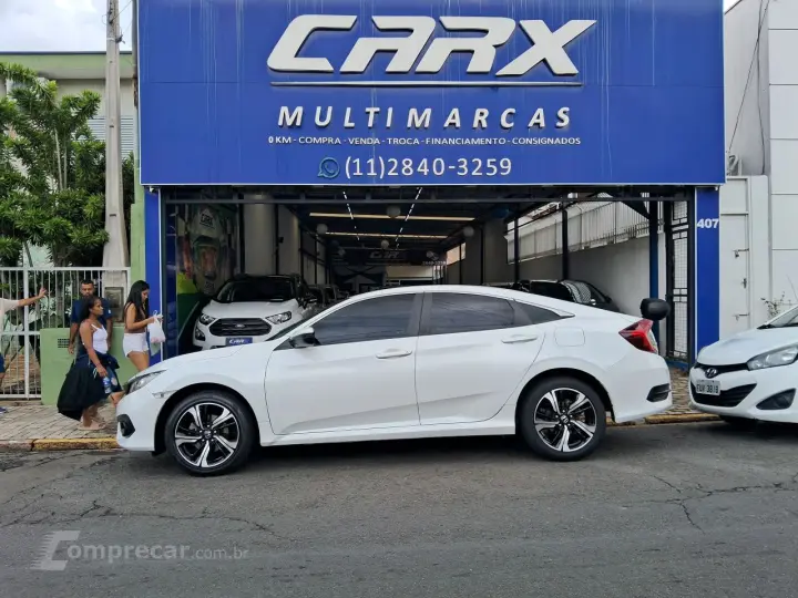 Civic 2.0 16V 4P EX FLEX  AUTOMÁTICO CVT