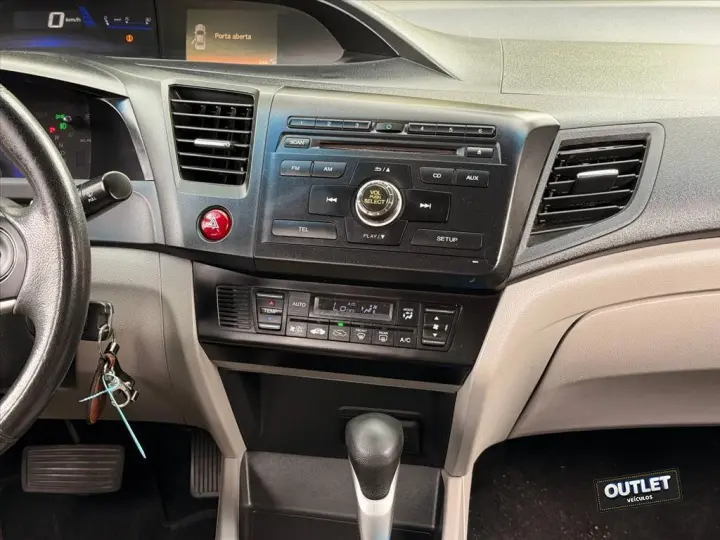 CIVIC 2.0 LXR 16V FLEX 4P AUTOMÁTICO