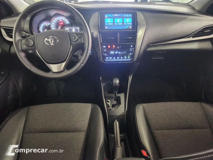 Yaris Sedan 1.5 16V 4P FLEX XS CONNECT MULTIDRIVE AUTOMÁTICO