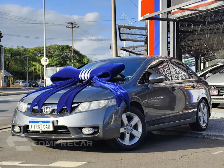 CIVIC 1.8 LXS 16V FLEX 4P AUTOMÁTICO