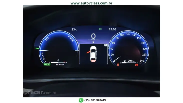 COROLLA - 1.8 VVT-I HYBRID ALTIS PREMIUM CVT